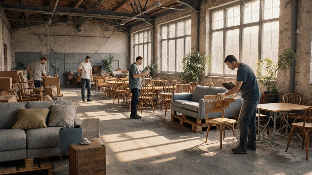 Co je re-use centrum? Vše, co potřebujete vědět o nábytku online