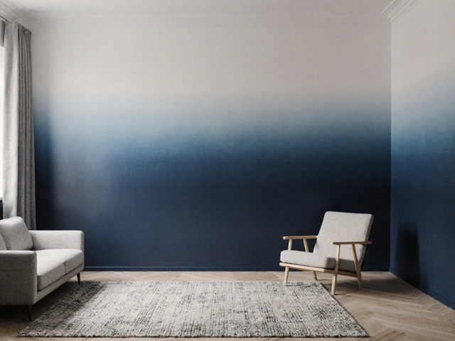 Barevné přechody: jak udělat ombré a tón v tónu na stěnách s výsledkem, který skutečně funguje