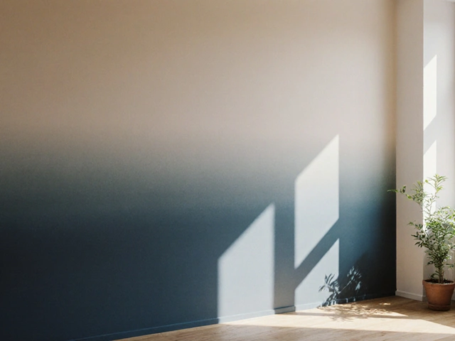 Barevné přechody: ombré a tón v tónu ve stěnách - jak vytvořit moderní interiér bez zbytečných nákladů