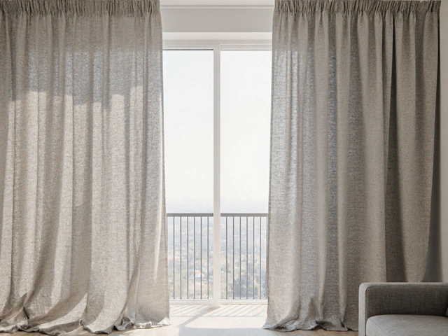 Různé výšky závěsů: od stropu po parapet - jak správně změřit a zvolit