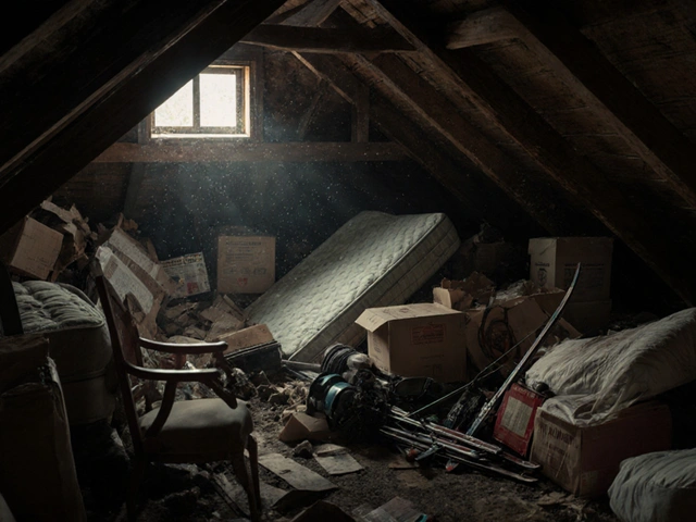 Úložný prostor v podkroví: jak bezpečně skladovat a co nesmíte dělat