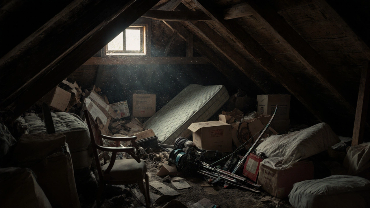 Úložný prostor v podkroví: jak bezpečně skladovat a co nesmíte dělat