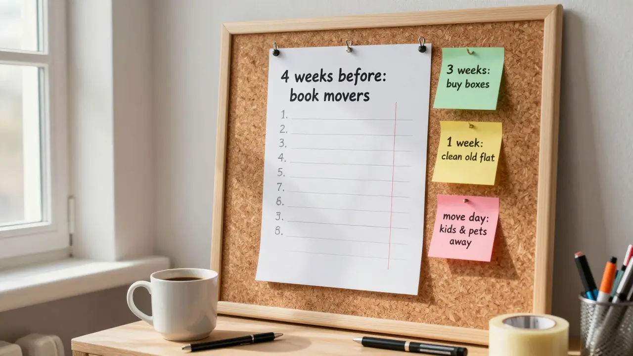 Jak plánovat stěhování po koupi bytu nebo domu: Praktický postup pro Českou republiku