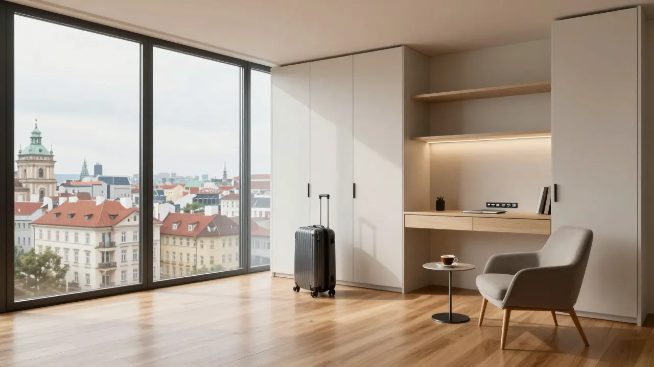 Korporátní byty: design pro pracovní cestovatele v České republice