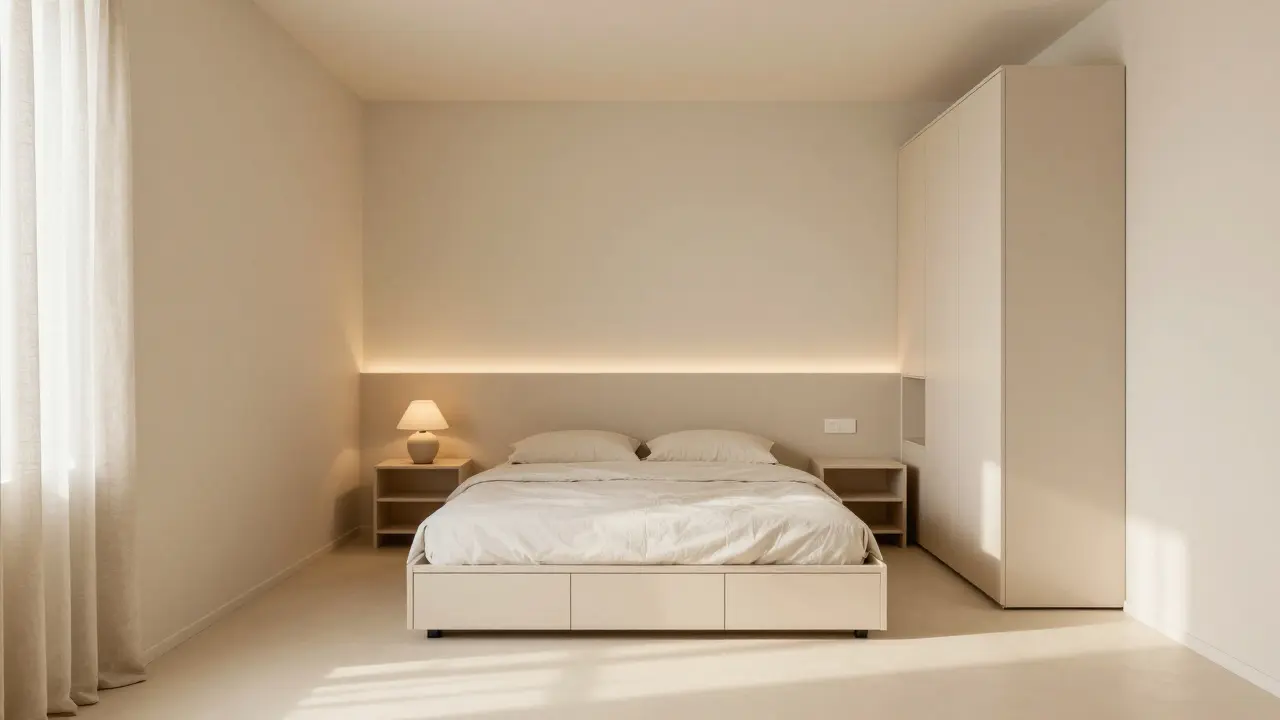 Malá ložnice: jak dosáhnout maximálního komfortu na malém prostoru