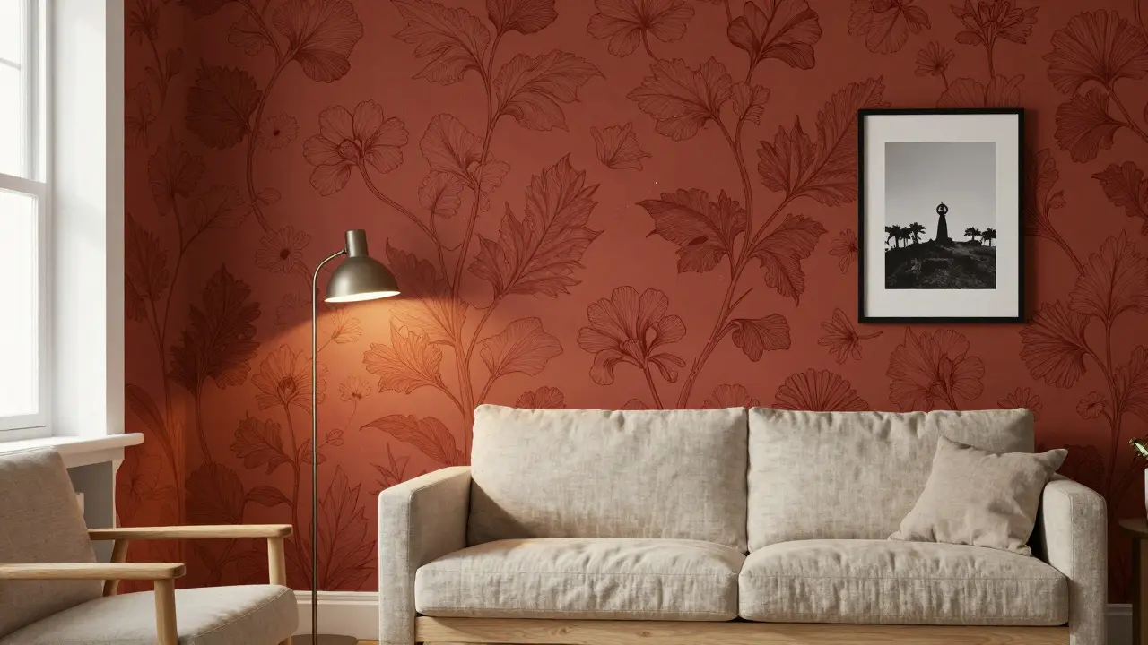 Retro vzory na stěnách: jak přinést nostalgickou atmosféru do domu v roce 2025
