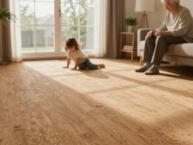 Udržitelné podlahy: korek, bambus a linoleum - co vybrat pro zdravý a šetrný interiér