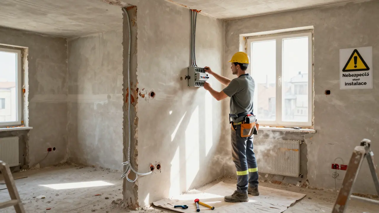 Bezpečnost během rekonstrukce bytu: kompletní kontrolní seznam pro bezproblémové práce