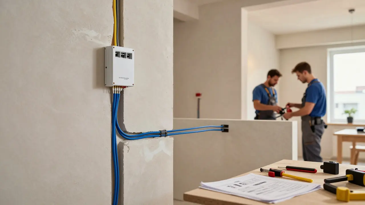 Chytré elektroinstalace: Jak připravit rozvody při rekonstrukci domu pro budoucí smart home
