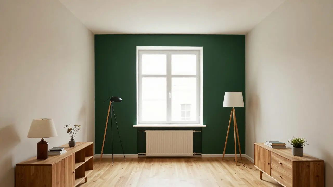 Tmavé barvy na stěnách: kdy fungují a proč