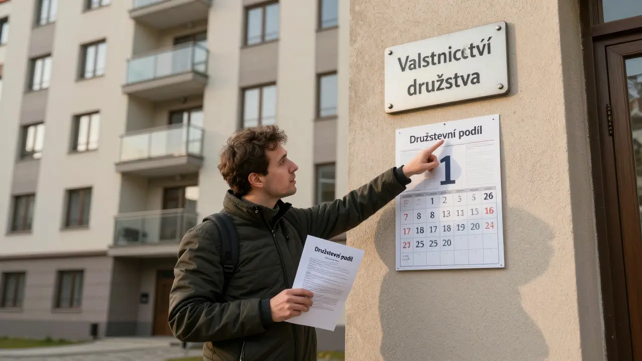 Daňové povinnosti při prodeji bytu v družstevním vlastnictví v roce 2026