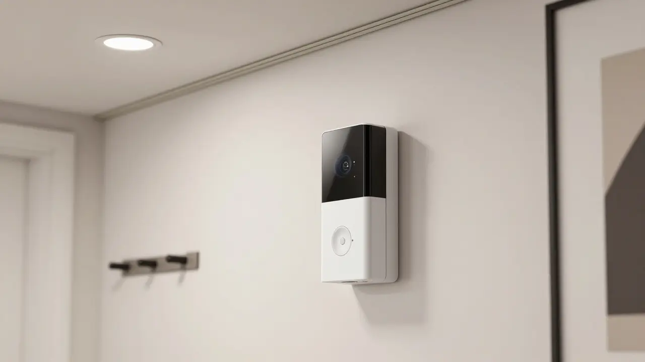 Domovní zvonek a interkom: jak esteticky instalovat v hale