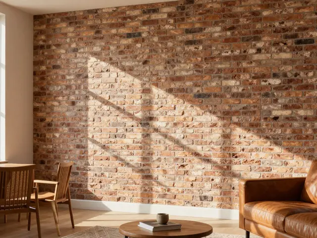 Cihlové obklady do obýváku: jak textura a teplo změní váš prostor