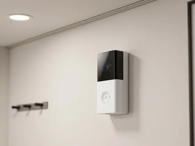 Domovní zvonek a interkom: jak esteticky instalovat v hale