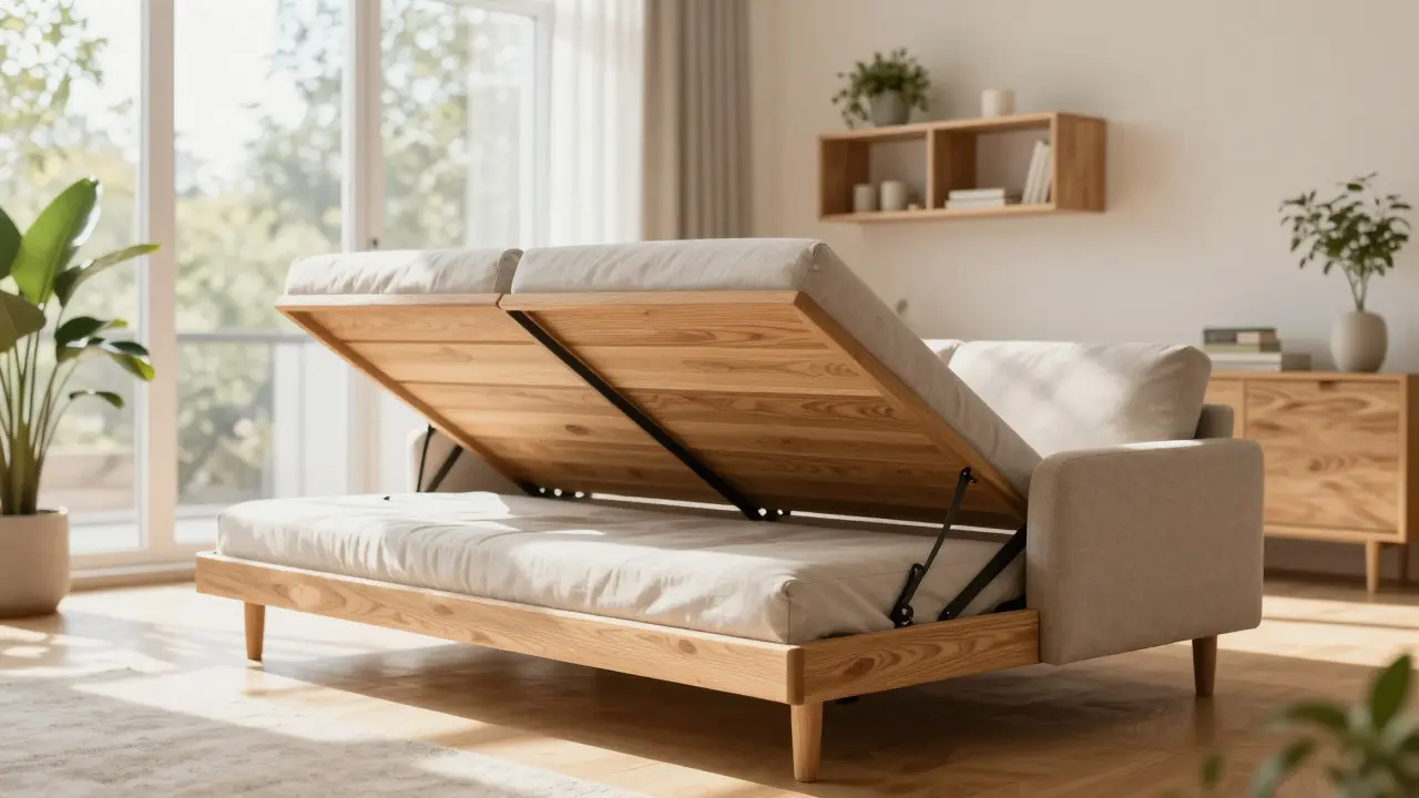 Víceúčelový nábytek: Jak multifunkční design snižuje spotřebu materiálů a šetří přírodu