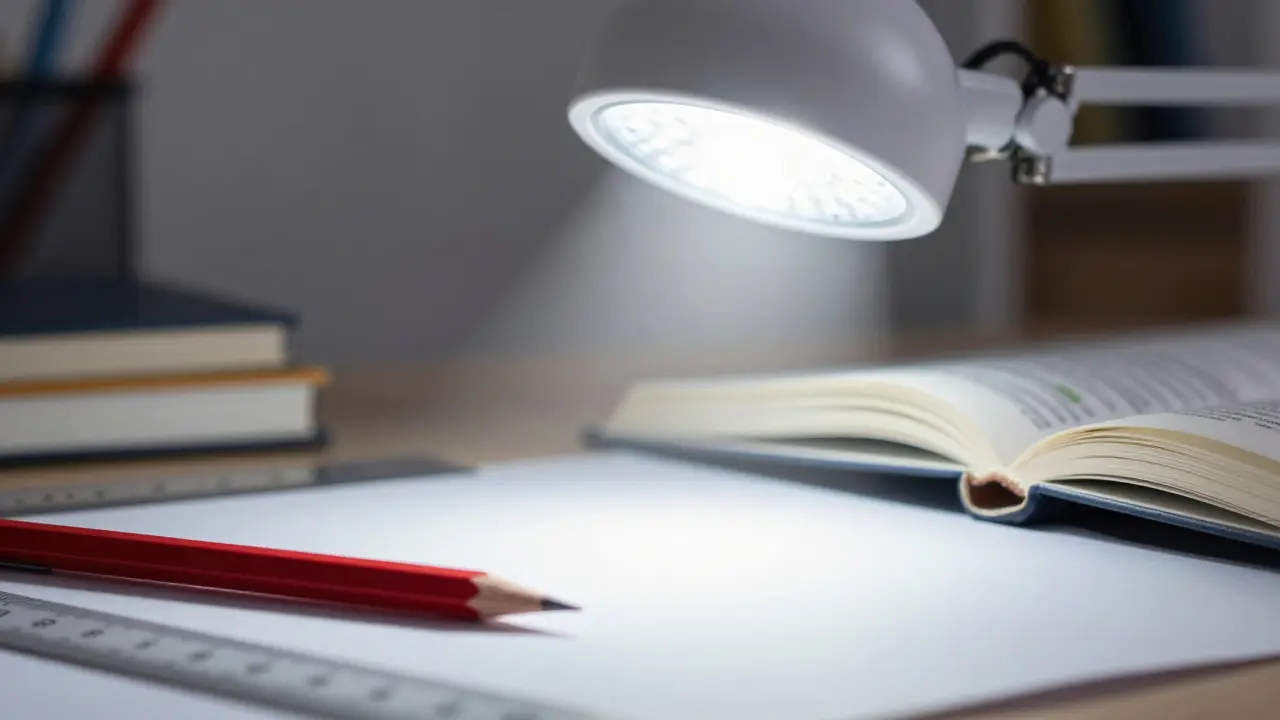 Detail kvalitního LED světla s vysokým indexem podání barev CRI