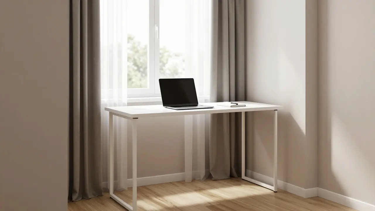 Psací stůl v malém prostoru: Jak vytvořit funkční home office bez chaosu