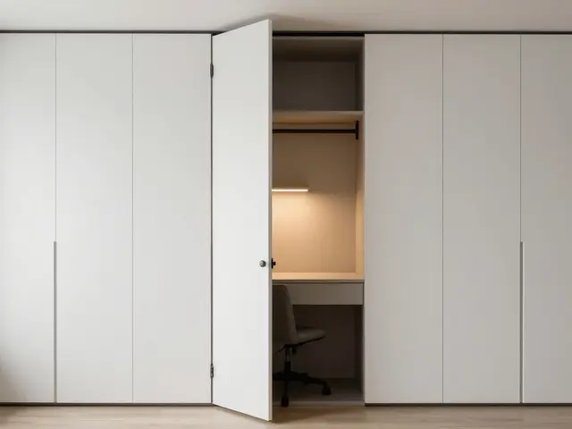 Cloffice: Jak vytvořit skrytou kancelář ve skříni - kompletní průvodce