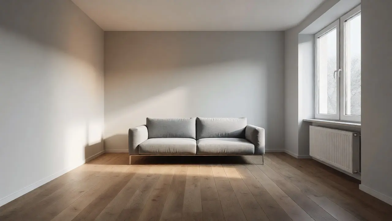 Obývací pokoj v minimalistickém designu: Jak vytvořit klid a prostor