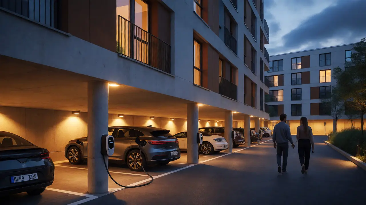Dobíjecí stanice a elektromobilita v lokalitě: Trendy pro bydlení