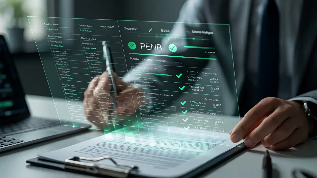 Makléř pracující s AI asistentem a digitálními daty