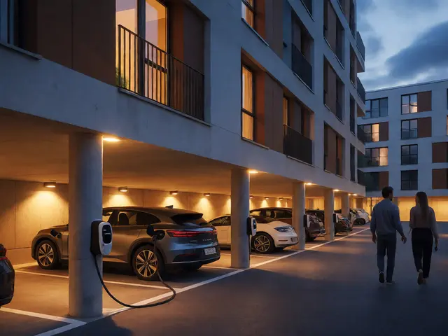 Dobíjecí stanice a elektromobilita v lokalitě: Trendy pro bydlení